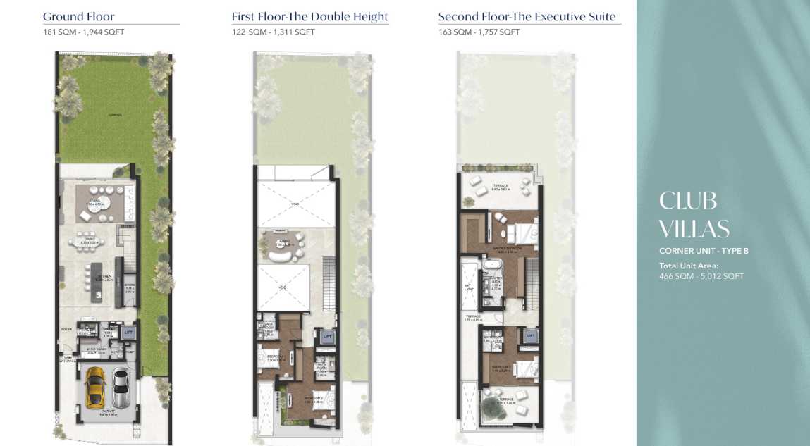 Club Villas Corner Unit Type B